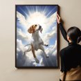thumbnail image 4 of American Foxhound Dog Memorial Gifts for Loss of Dog, Pet Memorial Gifts, Sympathy Gifts for Loss of Dog, Pet Remembrance Gift, Dog Picture Frame, Pet Loss Gifts, canvas wall art, 4 of 4