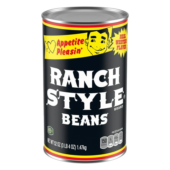 Ranch Style Beans, Canned Beans, 52 oz.