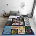 thumbnail image 4 of Teacher Blanket Gifts for Women Men,Teacher Appreciation Gifts,Teacher Back to School Teachers'' Day Throw Blankets Best Teacher Birthday Valentines Day Gifts 60"x50", 4 of 5