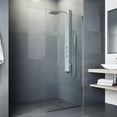thumbnail image 4 of VIGO Rector 55 in. H x 6 in. W 2-Jet Shower Panel System with Adjustable Square Head and Hand Shower Wand in Stainless Steel, 4 of 11