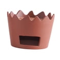 thumbnail image 1 of Calentador de tetera redondo, base calentadora de café para té, café, tazas, hogar, tetera de vidrio , Marrón Estilo A BLESIY Calentador de tetera con vela, 1 of 8