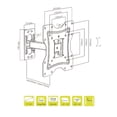 thumbnail image 2 of Soporte TV TKA KA-SM18042E Vesa Max 200x200 25kg 17-42, 2 of 6