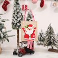 thumbnail image 1 of Bolsa de regalo de dulces de Navidad para niños, muñeco de nieve, alce, Papá Noel, decoración navideña, regalo de Feliz Año Nuevo, 2024, 1 of 4