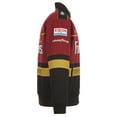 thumbnail image 6 of Men's JH Design  Maroon/Black Tim Richmond Folgers Twill Uniform Full-Snap Jacket, 6 of 6