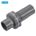 thumbnail image 3 of Uxcell 3/8" ID PVC Water Tank Pipe Fitting Straight Tube Adapter Connector, Grey, 3 of 6