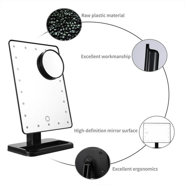 Natural Daylight Lighted Makeup Mirror / Vanity Mirror ...