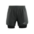 thumbnail image 2 of Lixada Men's 2-in-1 Running Shorts Quick Drying Breathable Active Training Exercise Jogging Cycling Shorts with Longer Liner, 2 of 7