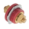 thumbnail image 1 of Thru Panel Battery Terminal Connector, Battery  Post Safe Use Rustproof Brass Heavy Duty  for Car RV Boat Yacht Red Positive,Black Negative, 1 of 7