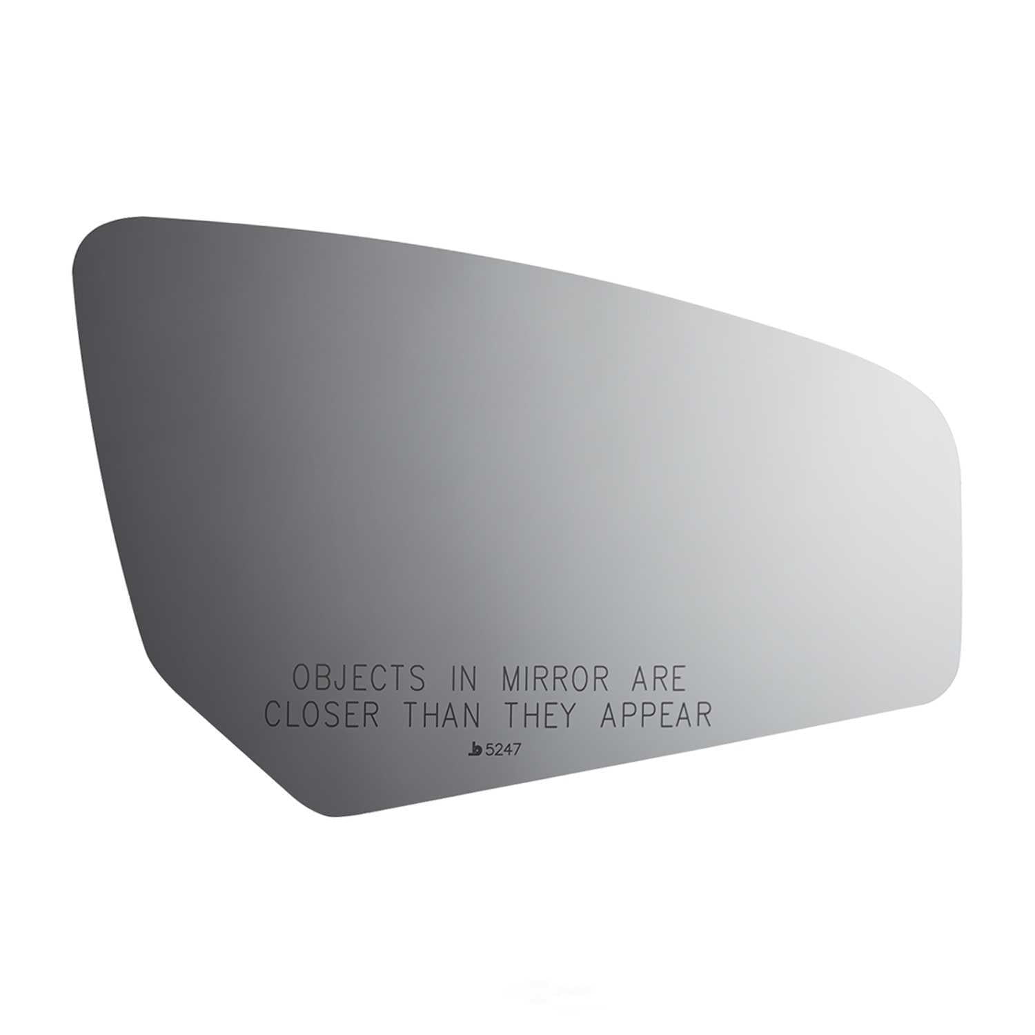 Burco Side View Mirror Replacement Glass - Clear Glass - 5247