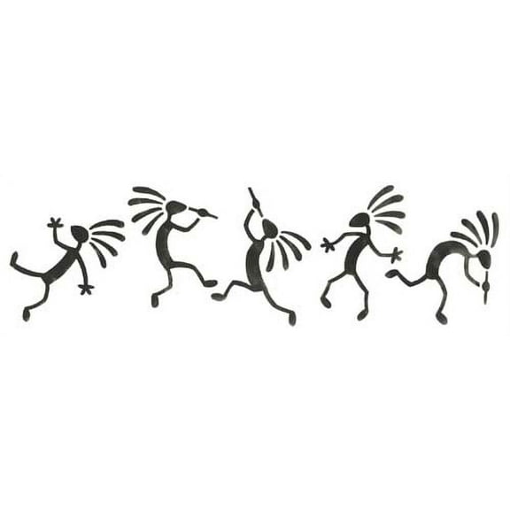 Kokopellis Wall Stencil SKU #3171 by Designer Stencils