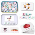 thumbnail image 1 of Juguetes magnéticos de madera con letras y números, imanes para nevera para niños, alfabeto ABC, tarjetas Flash con palabras, juego de conteo ortográfico, juguetes de aprendizaje, 1 of 7