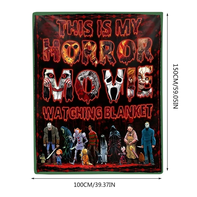 Horror movie character blanket sale