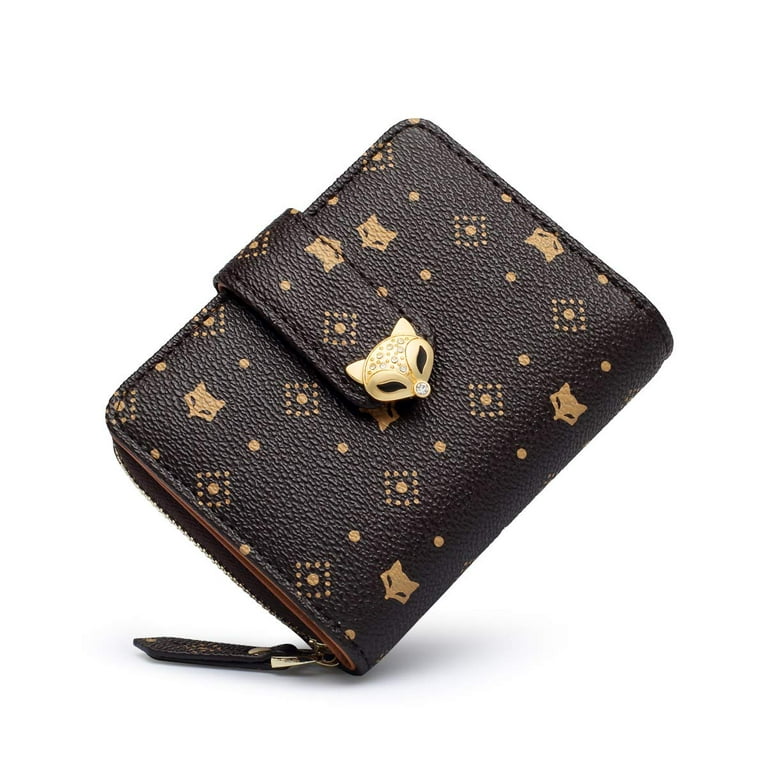 Louis Vuitton Logo Zippered Card Holder w/ Change Purse, in Box