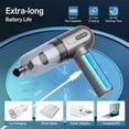thumbnail image 4 of Powerful Suction Handheld Vacuum Cleaner Cordless, Suction and Blowing Portable Car& Pet Hair Vacuum Cleaner, Quick Charge Lightweight Handheld Vacuum with Washable HEPA Filter for Car & Home, 4 of 9