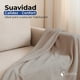 thumbnail image 4 of Cobija Individual Gruesa Suave y Caliente para Cama y Sofa - Frazada Polar para Frio e Invierno Beige GAON, 4 of 4