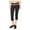 Orange - 861, variant on Aeropostale Womens Striped Crop Yoga Pants, Orange, Juniors, Small