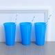 thumbnail image 3 of EeaseMX 12 vasos de plástico reutilizables para bebidas, vajilla para fiestas, vasos para jugos y bebidas (azul), 3 of 7