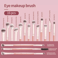 thumbnail image 4 of Brochas De Maquillaje Kit 20 Pcs Profesional Rosa, 4 of 5