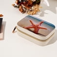 thumbnail image 7 of Starfish Decorative Velvet Jewelry Box with Removable Compartment - Portable Necklace Organizer - Great Gift!, 7 of 7