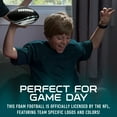 thumbnail image 5 of Franklin Sports NFL Philadelphia Eagles Football - Kids Foam Football - Soft Football - Mini Size - Perfect for Gameday - 8.5" 3D logos!, 5 of 7