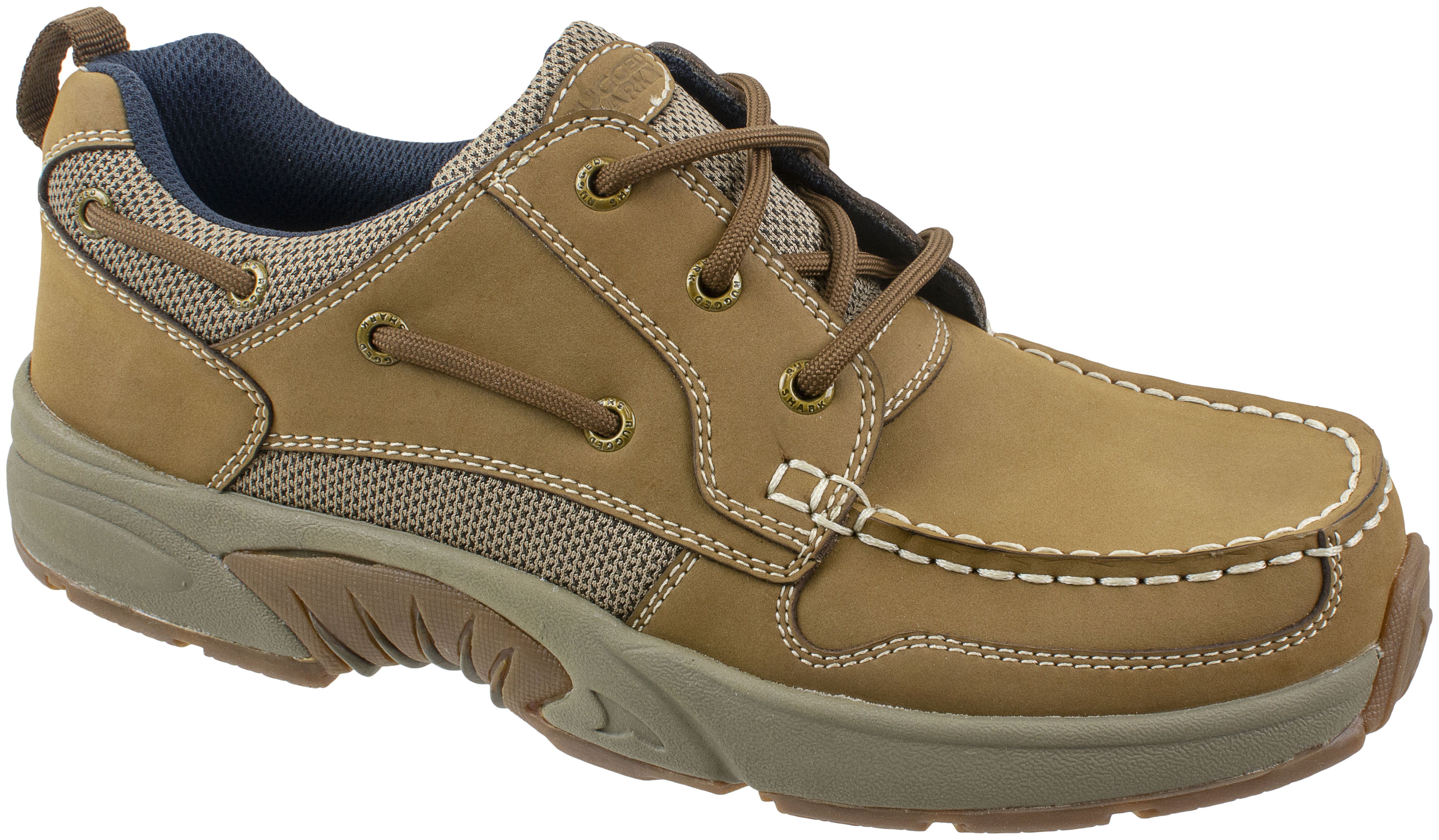 Goodyear Clipper Leather  Brown Boat Shoes
