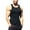 Black, variant on Men's Gym Bodybuilding Stringer Tank Top Workout Muscle Cut Shirt Fitness Sleeveless Vest Tank top,M