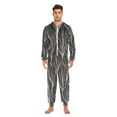 thumbnail image 2 of IAUYY Unisex Adult Onesie Pajamas Ultra-Soft Crystal-Soft Fabric, Halloween Adult Onesie Pajamas Adults,With a Zipper Plus Size Onesie Pajamas, Natural and Smooth, 2 of 7
