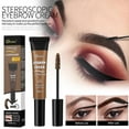 thumbnail image 2 of Eye Brow Tattoo Tint Dye Gel Eyebrow Cream With Brush Waterproof Long Lasting, 2 of 14
