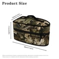 thumbnail image 6 of HELLHERO Dead Maple Leaf Pattern Portable Iron Storage Bag Polyester Portable with Zipper Closure, Case Only, 6 of 6