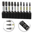 thumbnail image 3 of Essential Magnetic Impact Screwdriver Bit Set PH1 PH2 PH3 T8 T40 H1 5 H8, 3 of 7