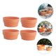 thumbnail image 5 of RUNROTOO 4Ud Maceta Creativa Para Plantas Pequeñas Con Agujeros De Drenaje Color, 5 of 8