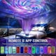 thumbnail image 4 of M1 Galaxy Star Projector Lamp Bluetooth Speaker Rotating Aurora Night Light with Timer, 4 of 5