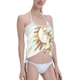 thumbnail image 4 of Bingfone World Travel3 Women's Sarong Swimsuit Cover Ups Bathing Suit Coverups Chiffon Beach Wrap Skirts, 4 of 7
