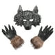thumbnail image 1 of 1 Set de Halloween Werewolf Mask Guantes de hombres lobo Hallowol Guantes de lobo Halloween Guantes de lobo, 1 of 5