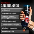 thumbnail image 2 of Adam's Car Wash Shampoo (16 oz) pH neutral soap formula for safe, spot free cleaning - thick, luxurious foam suds that always rinse clean - ultra slick formula that wont scratch or leave water spots, 2 of 7