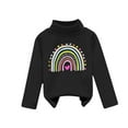 thumbnail image 2 of Bnwani Toddler Sweatshirt Cotton Long Sleeve Thick Thin Sweatshirt Hearts Printed Tops Pullover, 2 of 3