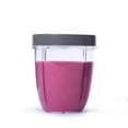 thumbnail image 2 of Cup NutriBullet NBM-U0269 500 ml con anillo labial transparente y gris, 2 of 4