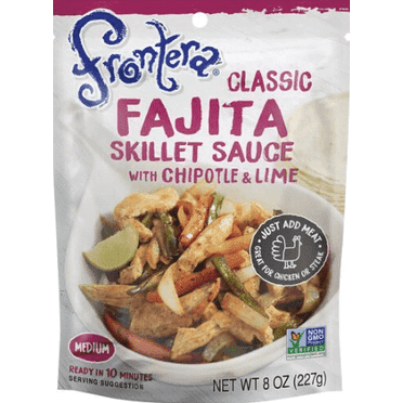 Frontera Classic Fajita Skillet Sauce 8 oz Pack of 3