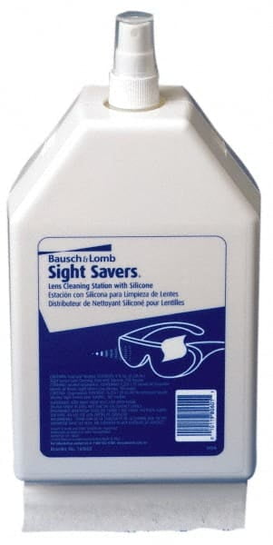 5-3/8 Inch Wide x 11-1/2 Inch High x 3 Inch Deep, Plastic Lens Cleaning Station