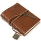 thumbnail image 5 of Cuaderno en blanco con tapa de PU de estilo Retro clásico, cuaderno en blanco con cuerda, cuaderno de notas, diario de viaje, cuaderno de bocetos (café), 5 of 8