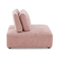 thumbnail image 2 of Furniture of America Tatiana Chenille 3-Seater Modular Sectional Sofa with Adjustable Backrest, 2 of 3
