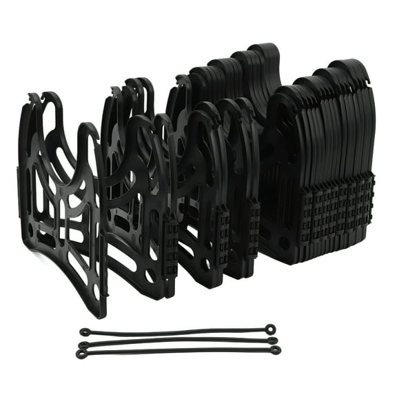 LAMIRO RV Sewer Hose Support Foldable Quick Setup and Collapse Small Storage Sewer Hose Holder Kit for Proper Drainage Small Expansion Length: 10FT/3m