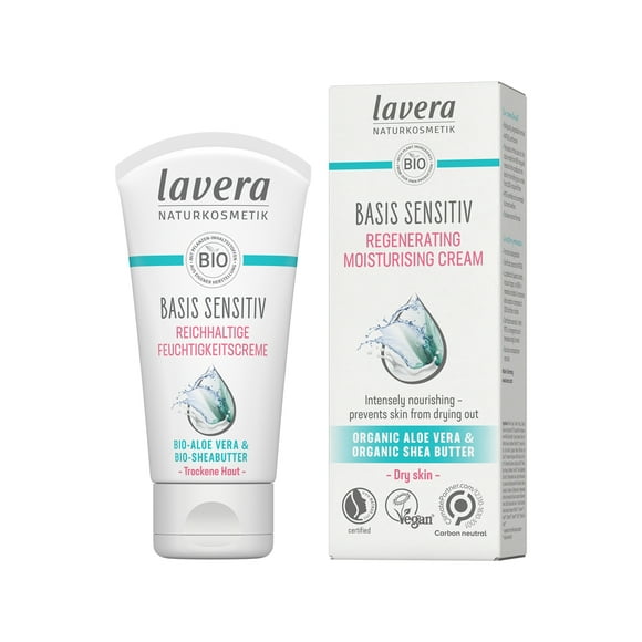 Lavera Organic Basic Sensitiv Regenerating Moisturising Cream 50ml