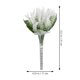 thumbnail image 4 of 1 unid boda ramo flor matrimonio accesorio bridal ramo de seda flor de seda, 4 of 7
