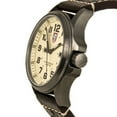 thumbnail image 3 of Luminox 1927 Men's Atacama Field Day Date 1920 Series Beige Dial Black IP Steel Brown Leather Strap Dive Watch, 3 of 6