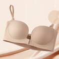thumbnail image 3 of Women Strapless Invisible Adhesive Bra, Seamless Push Up Backless Bra,M, 3 of 3