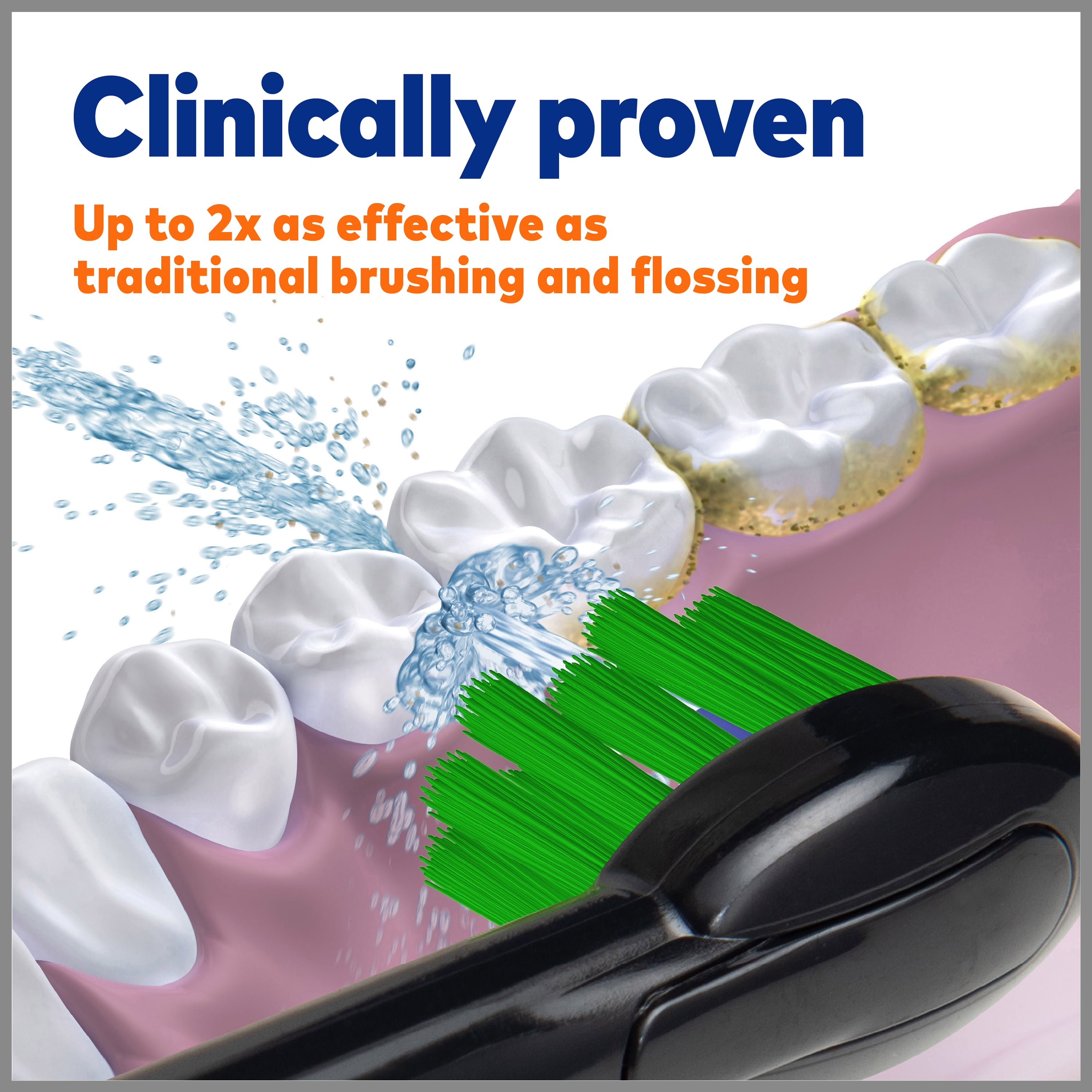 sonicare electric toothbrush with water flosser