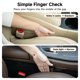 thumbnail image 5 of Relleno de huecos para asientos de coche Givifive 3 en 1 con almacenamiento y gancho, juego de 2, 5 of 9