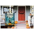 thumbnail image 3 of Injueey Bandera de jardín de Halloween Impresión de doble cara Fiesta de vacaciones Colgando Cercas al aire libre Parque Porche Patio Banner Kits de decoración para fiestas, 3 of 6