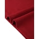 thumbnail image 5 of Vestido sin mangas INSPIRE CHIC para mujer, elegante con escote cuadrado, ceñido y arrugado, vestido midi para fiestas de noche, talla XS, rojo, 5 of 6